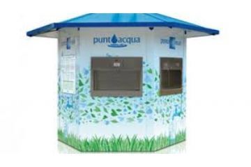 Punto acqua SMAT. Sistema di pagamento tramite POS